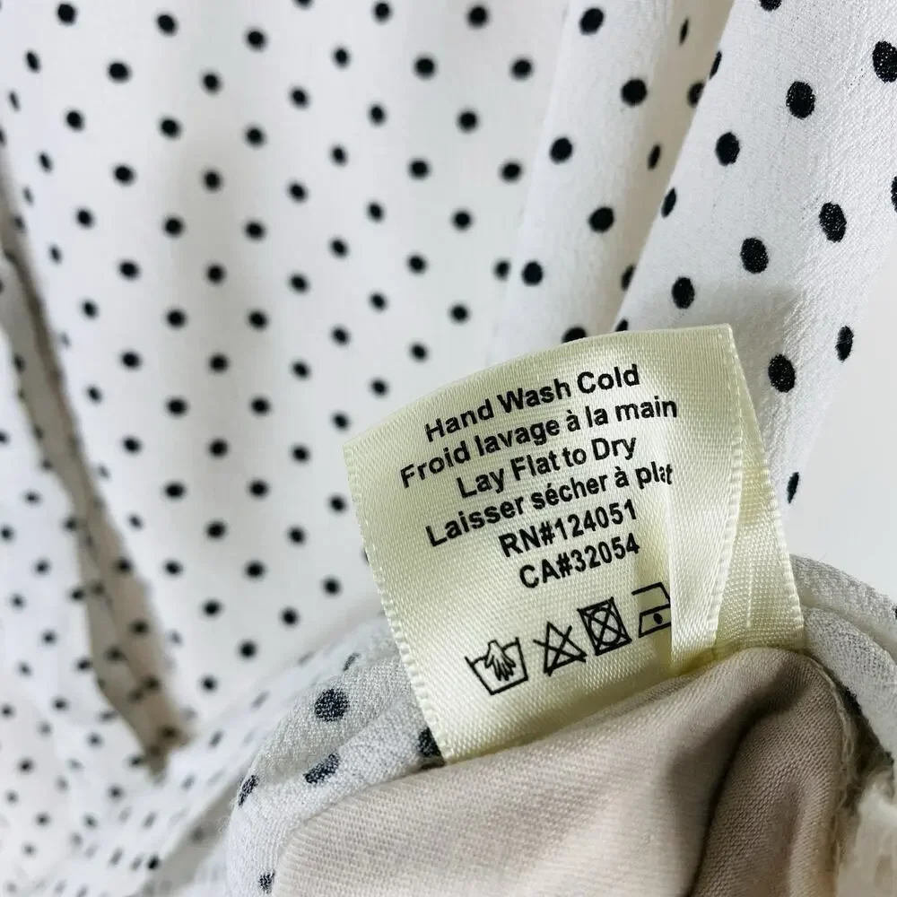 Porridge By Anthropologie Top Small Polka Dot Alexa Tunic - Picture 11 of 11